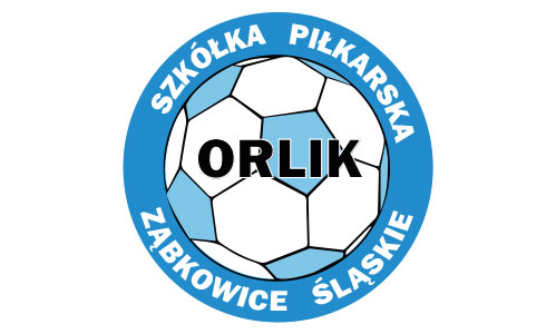 Logo Szkółka Piłkarska Orlik Ząbkowice Śląskie kolorowe