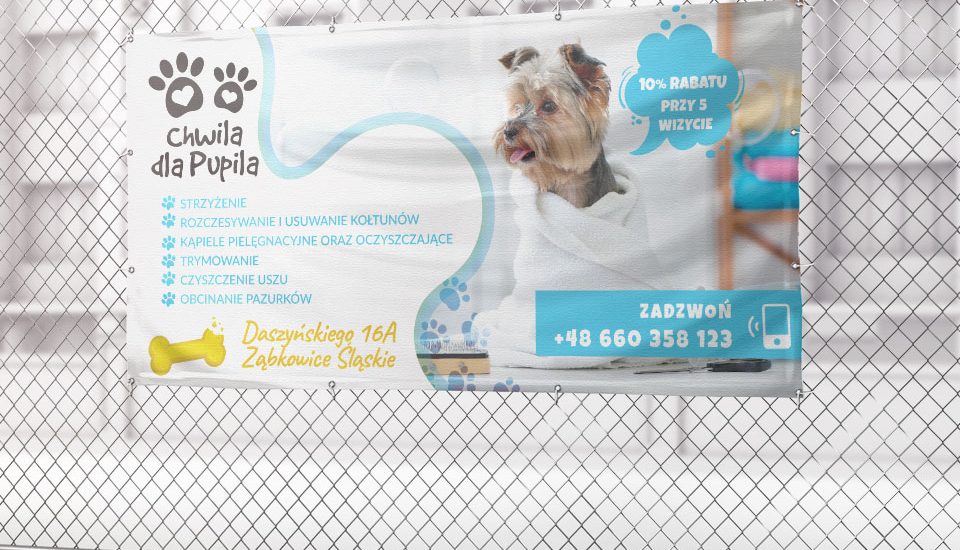 Baner Chwila dla Pupila