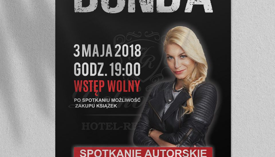 Katarzyna Bonda w HR Dolnośląska - Plakat