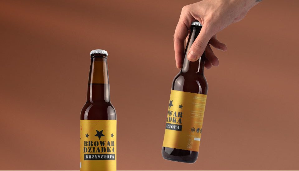 Browar Dziadka Krzysztofa - etykieta