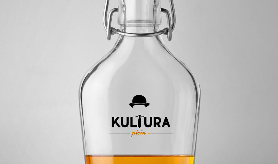Kultura Picia - Logotyp na butelce