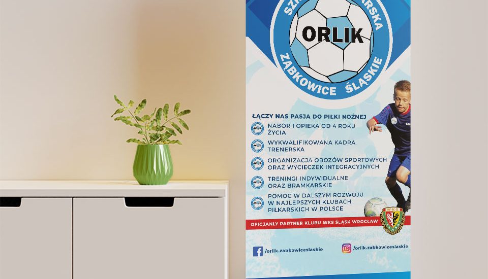 Rollup - Szkółka Piłkarska Orlik Ząbkowice Śląskie