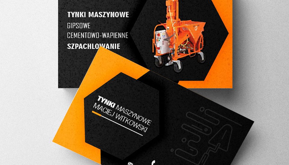 Wizytówki - Tynki maszynowe Witkowski