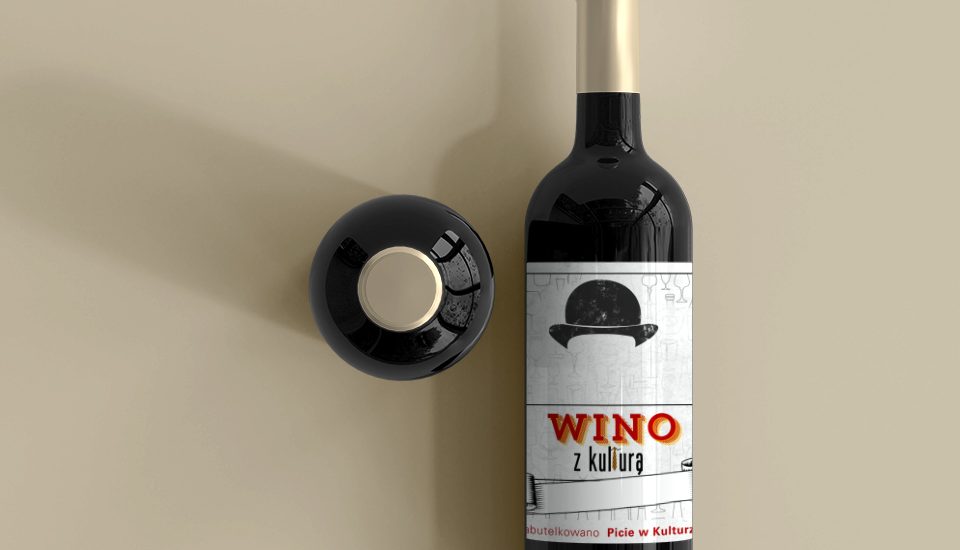 Etykieta Wino Kultura Picia