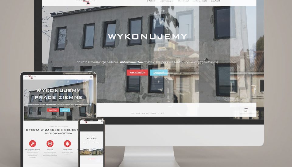 WMBudownictwo.pl - strona WWW