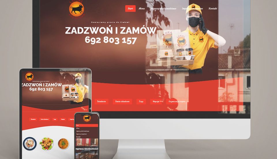 Lokal pod bykiem - Strona WWW